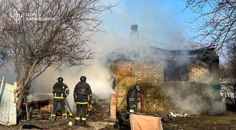 Over the past day, the enemy has been hitting settlements with KABs and drones, and the Borova community has also been hit. at the Gromada Group Media