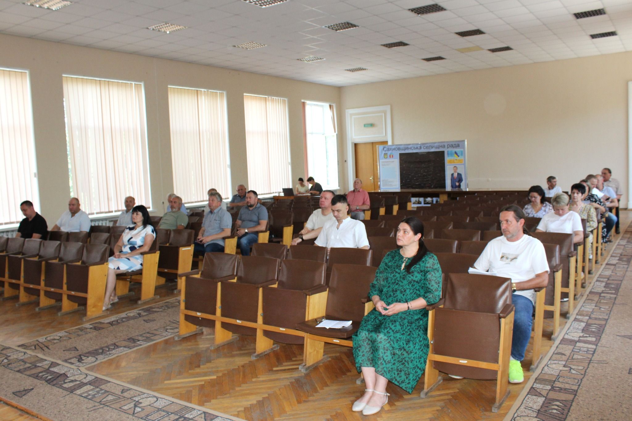 Світлина: Сахновщинська громада, фейсбук Відбулось пленарне засідання чергової сесії Сахновщинської селищної ради. ВІДЕО на порталі Gromada Group