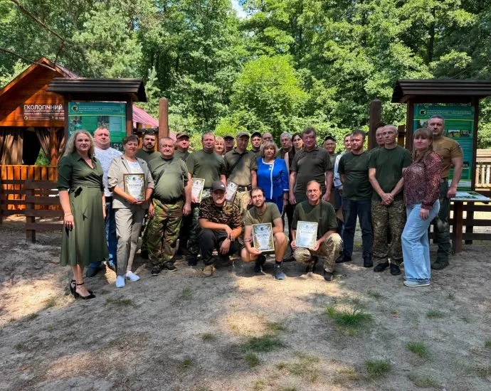 Workers of the Slobozhansky National Nature Park honored in Krasnokutshchyna at the Gromada Group Media