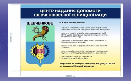 Як евакуйованим людям з Шевченківської громади отримати допомогу у Харкові: контакти, адреси на порталі Gromada Group