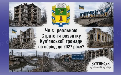 Стратегія заради Стратегії? Навіщо Куп’янській громаді план відновлення без можливості відновлювати на порталі Gromada Group
