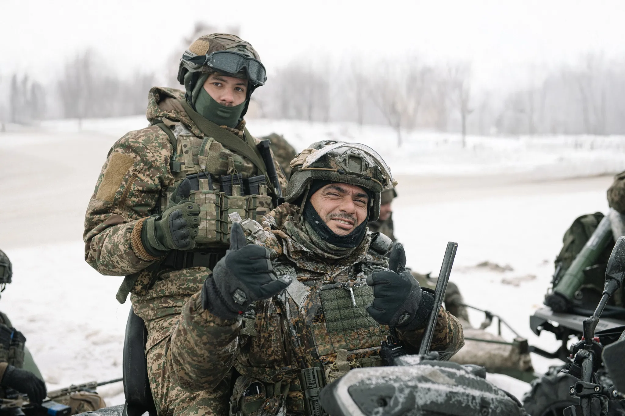 Фото: Роман Пашковський Хартійці повернулися на відновлення після зачистки центру Куп'янська від окупантів на порталі Gromada Group