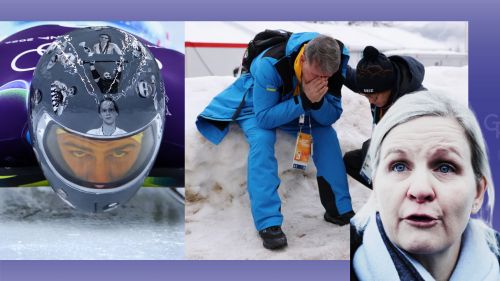Сльози Керсті Ковентрі: щире співчуття чи криза олімпійських цінностей?  Колаж Олени Зеленіної на порталі Gromada Group