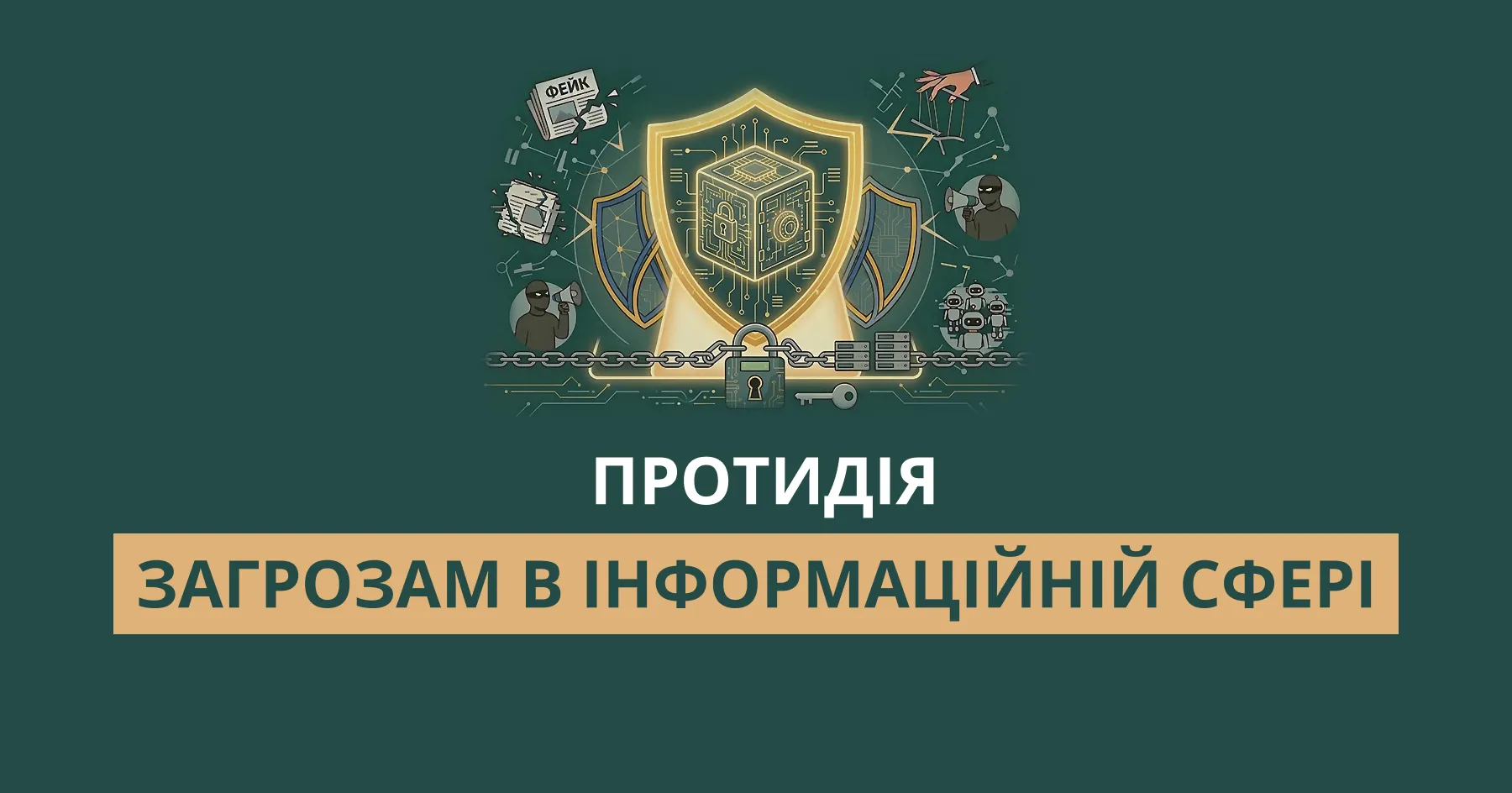 Протидія загрозам в інформаційній сфері У період дії воєнного стану питання інформаційної безпеки є важливою складовою захисту держави.