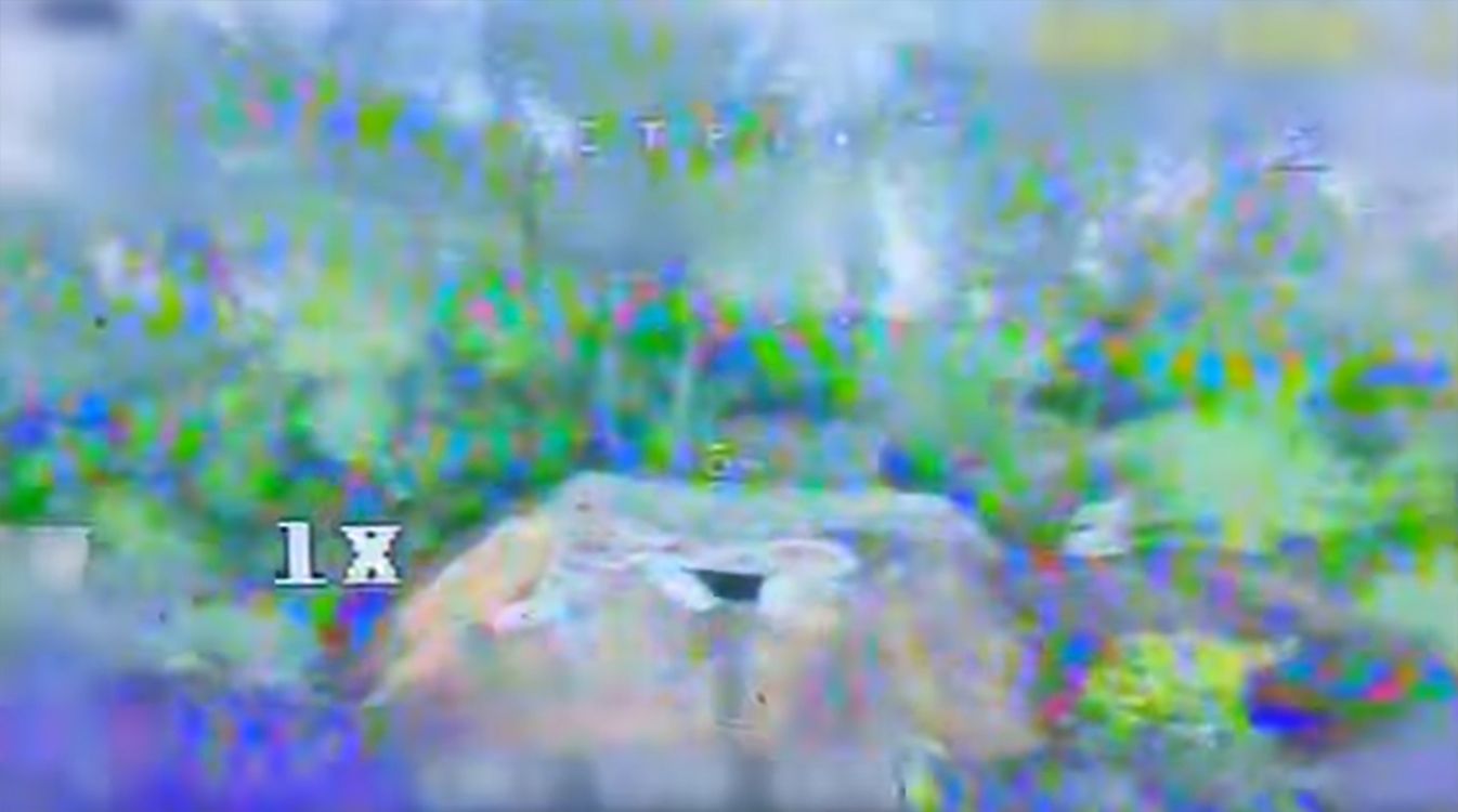 Скриншот з відео «У щурячі нори»: на Південно-Слобожанському напрямку окупантів нищить «Стрікс» на порталі Gromada Group