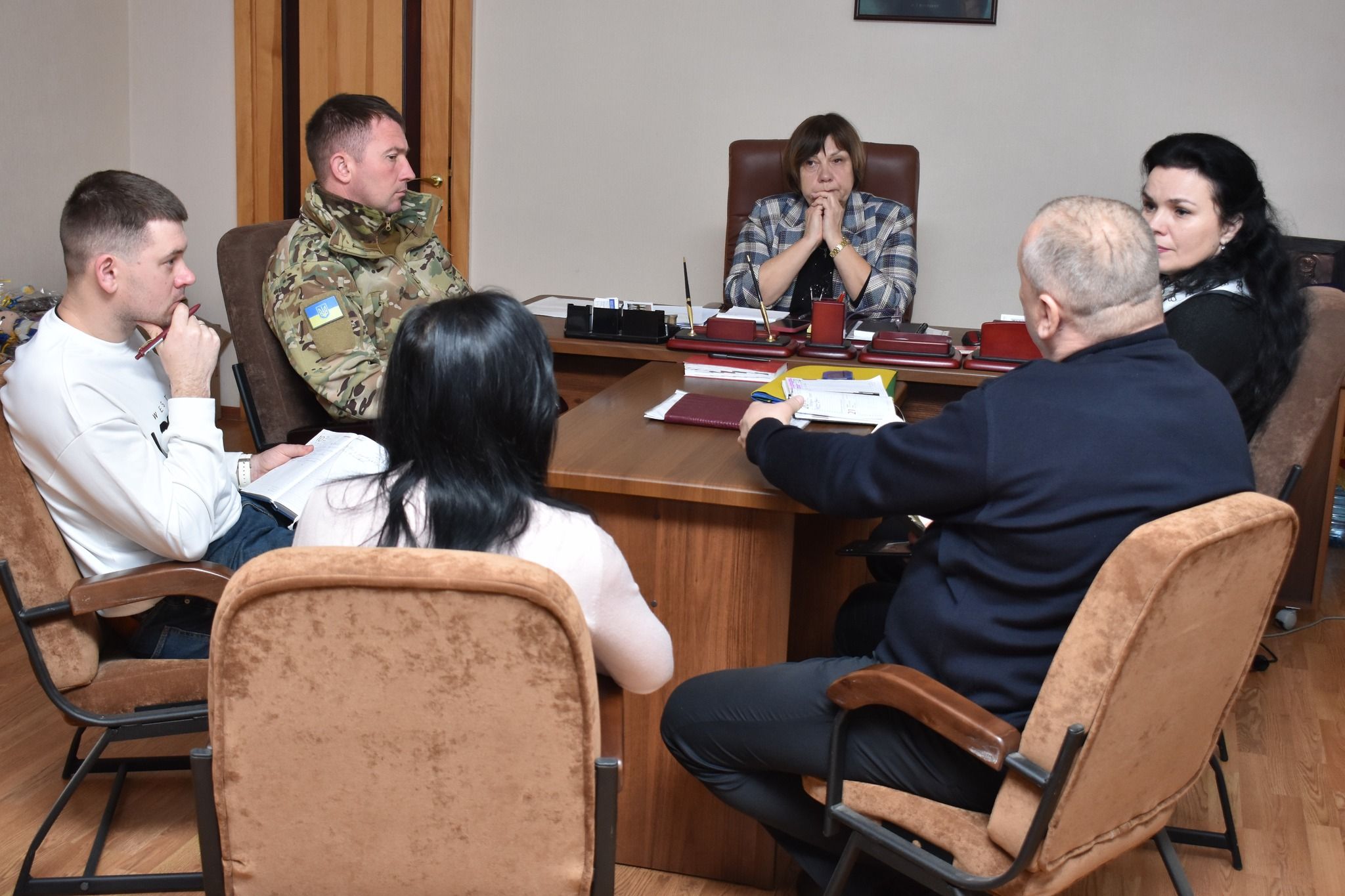 Фото: Краснокутська селищна рада Ключові напрямки роботи щодо соціальної адаптації та підтримки захисників обговорили у Краснокутській селищній раді на порталі Gromada Group