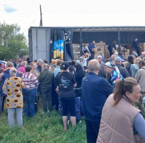 Чергова гуманітарна допомога у місті Ізюм на порталі Gromada Group