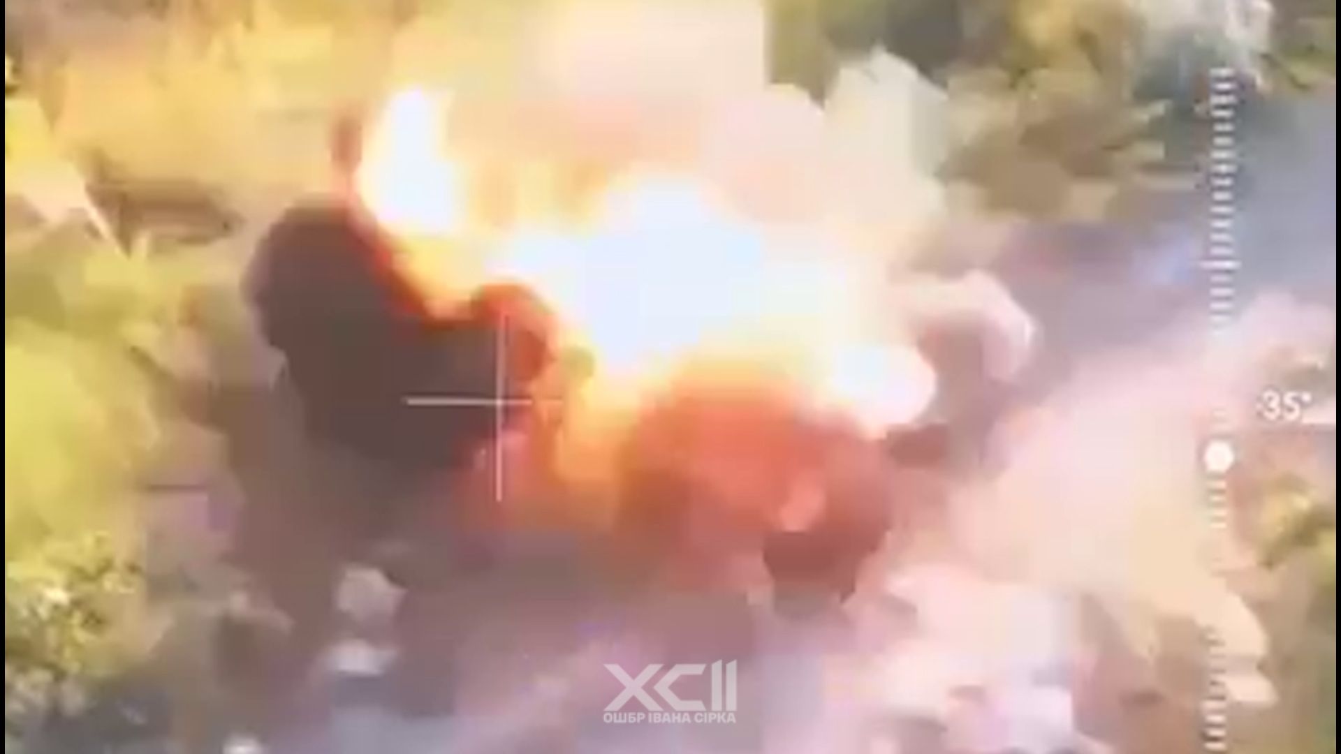 Скриншот з відео 92 ОШБр «Втрат наших позицій не допущено»: у Липецькій громаді атаки ворога відбито на порталі Gromada Group