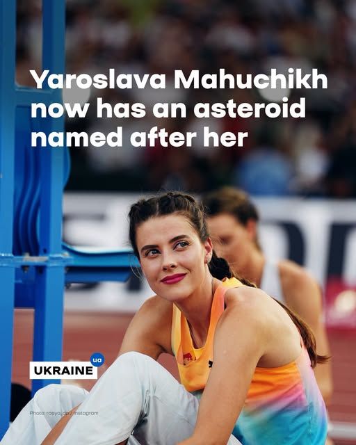 У космосі з'явився астероїд Магучіх: на честь української легкоатлетки Ярослави Магучіх назвали малу планету - фото 1