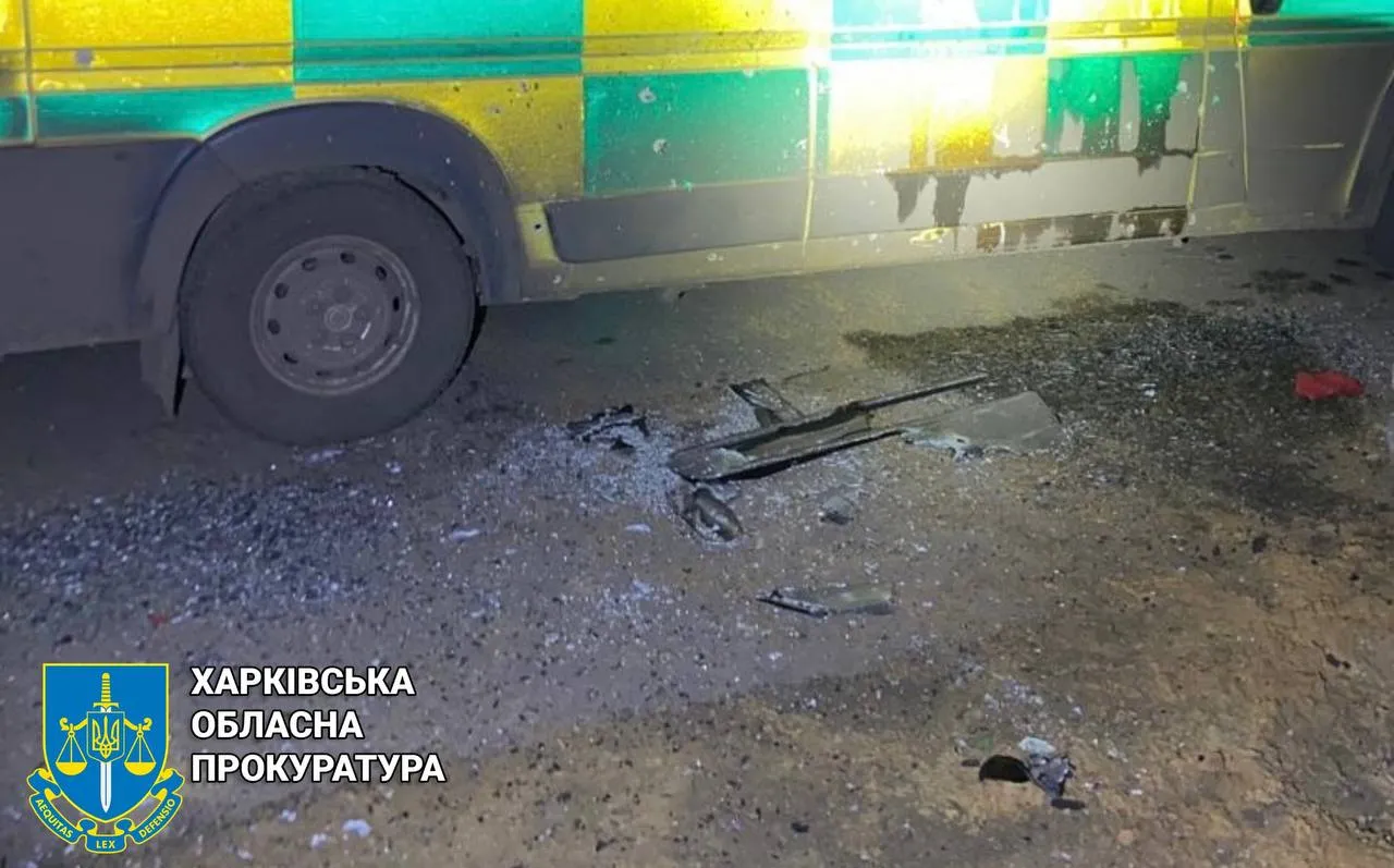 Фото: Харківська обласна прокуратура Ворог знову обстріляв Куп'янськ: поранені водій швидкої допомоги і місцевий мешканець на порталі Gromada Group