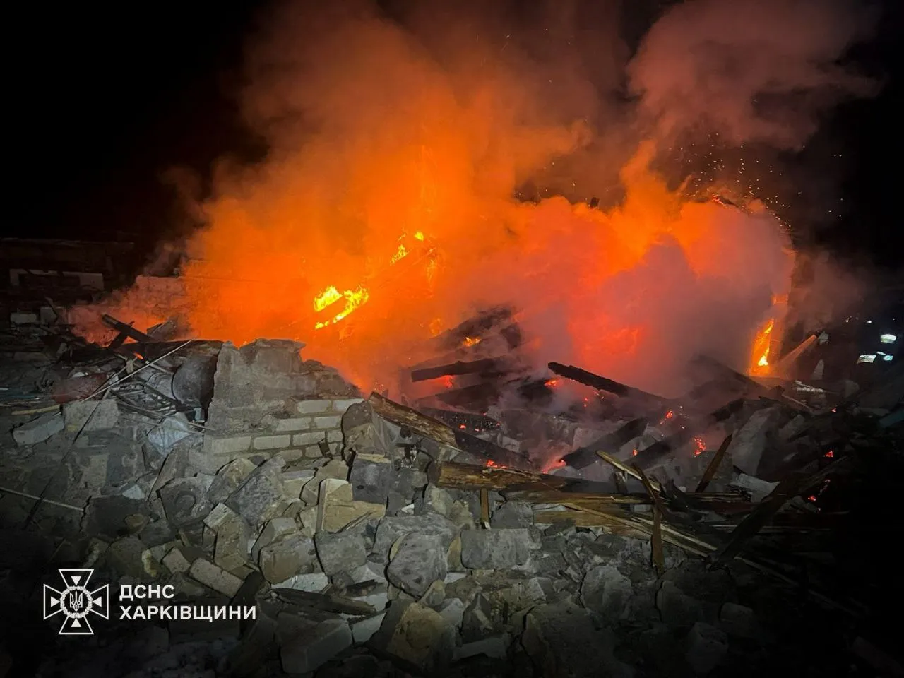 Ілюстративне фото ДСНС Харківщини У Задонецькому внаслідок ворожого обстрілу постраждали 4 мирних жителі на порталі Gromada Group