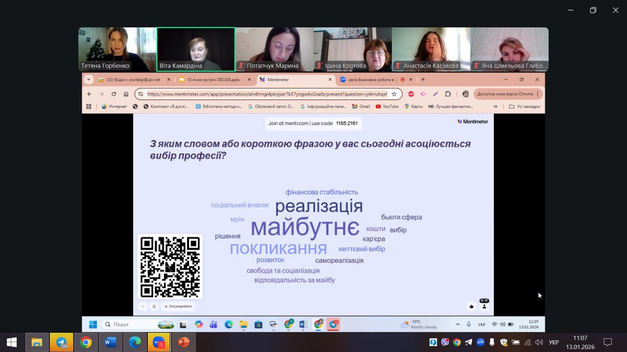 «Майбутнє, яке обираємо ми»: у Липецькій громаді говорили про майбутній вибір професії на порталі Gromada Group