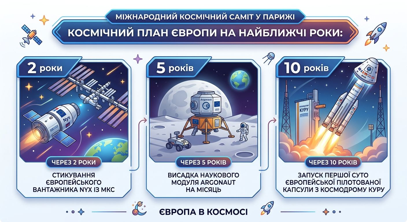 Війна на орбіті та аналог Starlink: як Україна опинилася в центрі Космічного саміту в Парижі - фото 2
