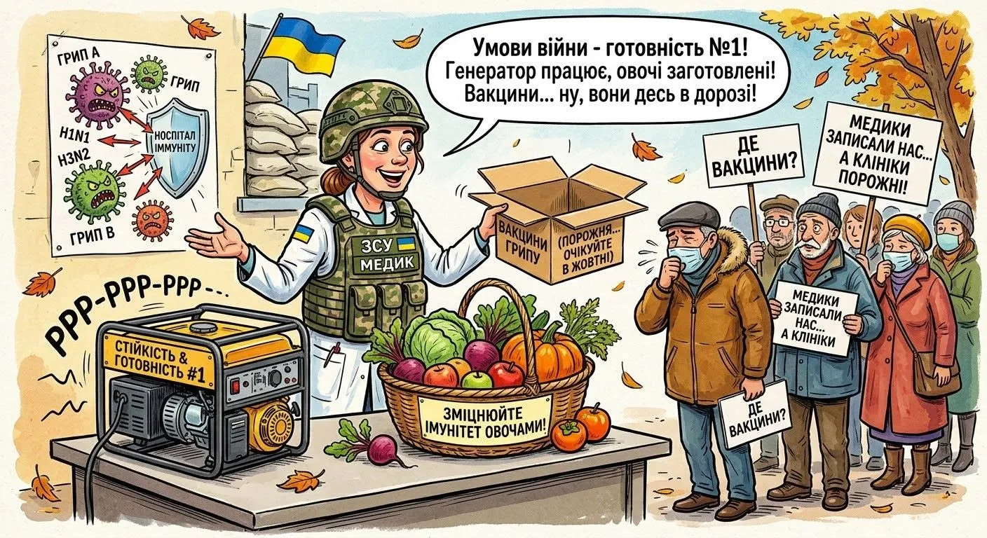 Сезон грипу та ГРВІ оголошено відкритим: що відбувається з вакцинами і як захиститися Сезон грипу та ГРВІ оголошено відкритим: що відбувається з вакцинами і як захиститися на порталі Gromada Group