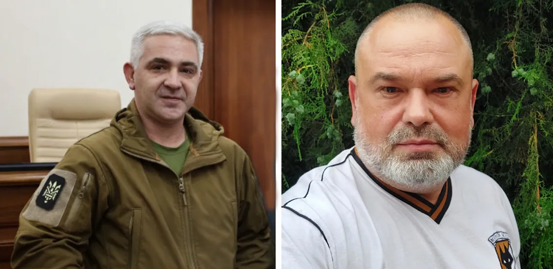 Олександр Пономаренко і Руслан Амосов У відділі у справах ветеранів Зміївської міської ради — новий керівник. Міський голова коментує це кадрове рішення на порталі Gromada Group