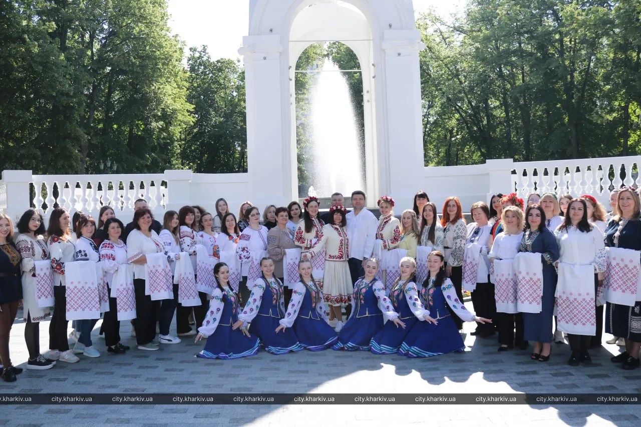 Фото: сайт Харківської міської ради Як у Харкові відсвяткували День вишиванки (ФОТО) на порталі Gromada Group