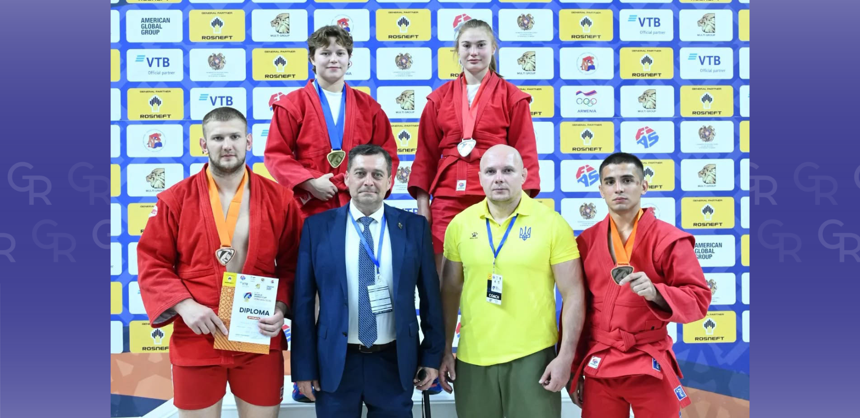 Фото: фейсбук / НФСУ Роман Труш — бронзовий призер Кубка світу з самбо на порталі Gromada Group