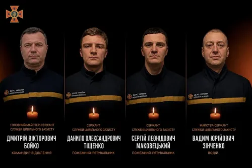 Четверо рятувальників загинули та ще 9 отримали поранення у Харкові через повторний російський удар на порталі Gromada Group