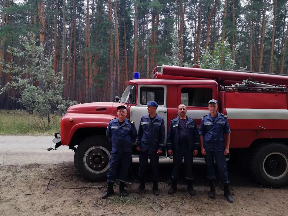 Шостого липня поблизу с.Осколонівка Новоайдарського району Луганської області на території Боровського та Охтирського лісництв виникла лісова пожежа на площі близько 50 га.