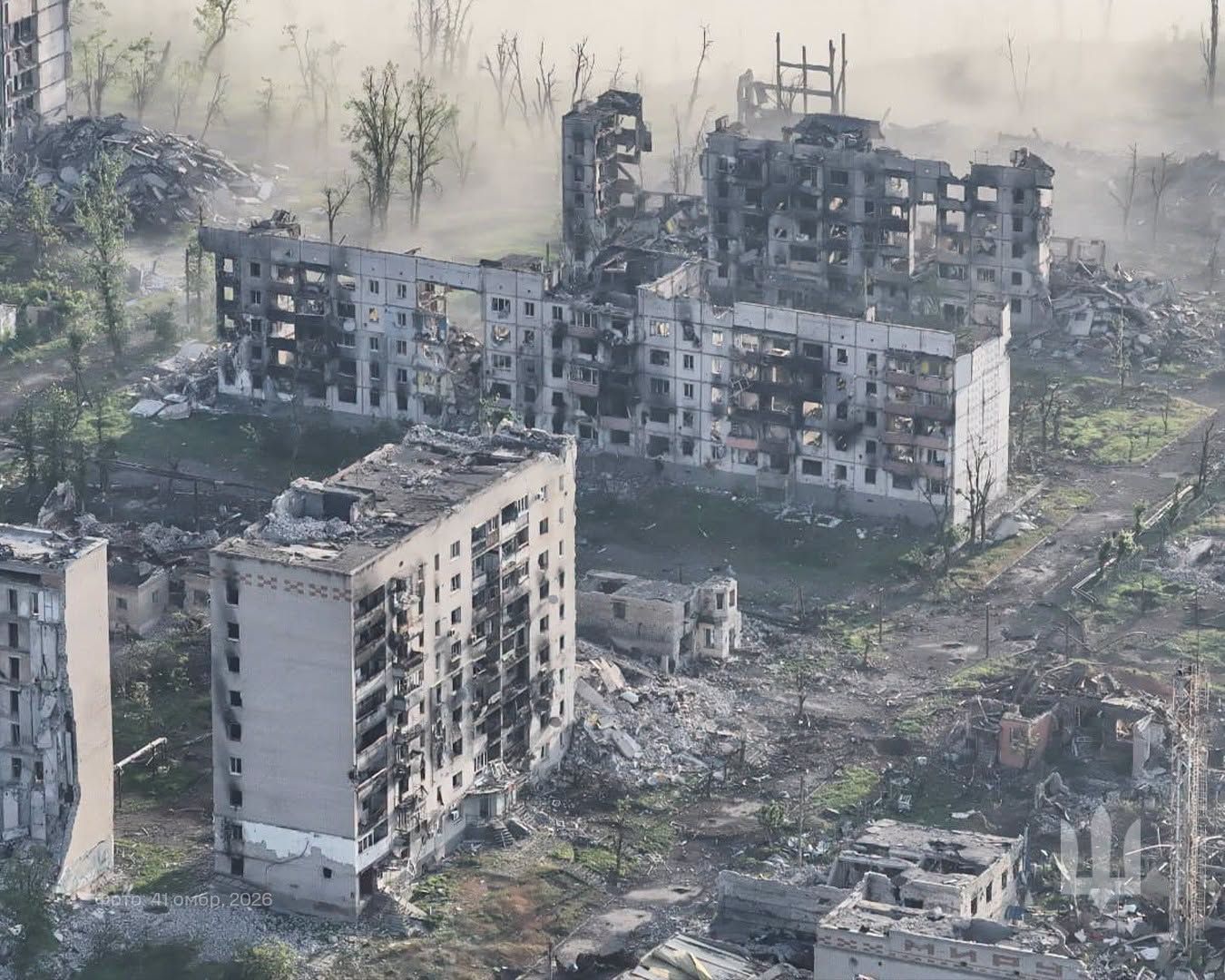 Очі фронтового Куп’янська: аеророзвідка 41-ї ОМБр показала, як виглядає зруйноване місто - фото 3