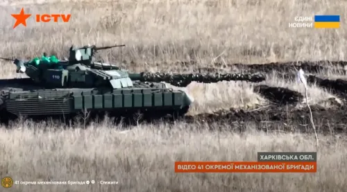 Бійці 41 бригади евакуювали танк з передової на Куп'янщині на порталі Gromada Group