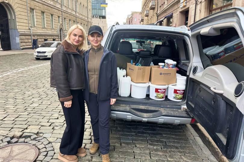 Фото: Липецька адміністрація «Хартія» передала Липецькій громаді будматеріали для Простору підтримки на порталі Gromada Group