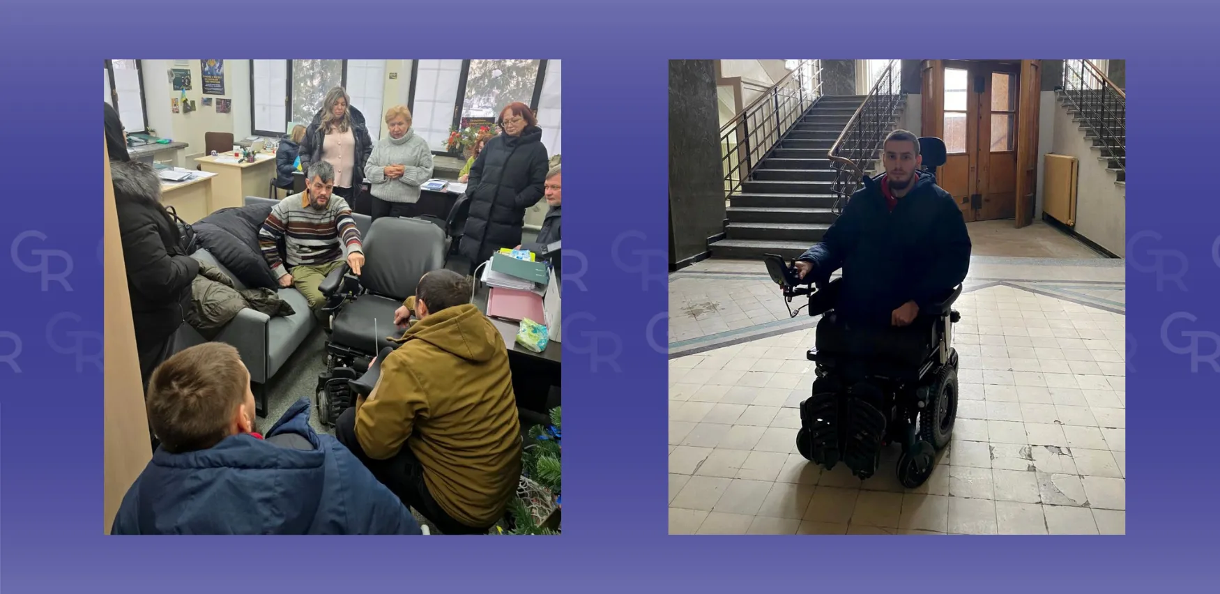 Фото: Зміївська міська рада Зміївська громада отримала сучасне крісло колісне з електроприводом для ветерана на порталі Gromada Group