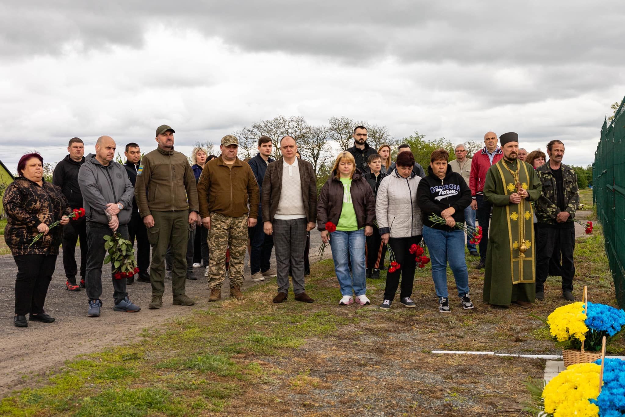 У Старій Водолазі вшанували пам’ять військових, загиблих в цьому селі два роки тому на порталі Gromada Group