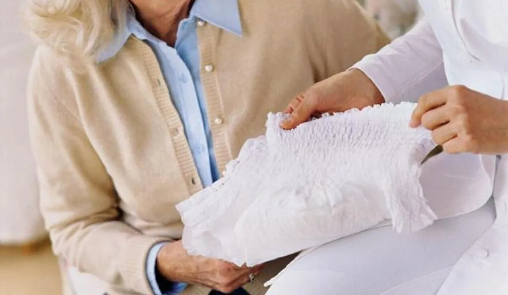 Diapers will be distributed to seriously ill residents of Dergachi district over two days at the Gromada Group Media