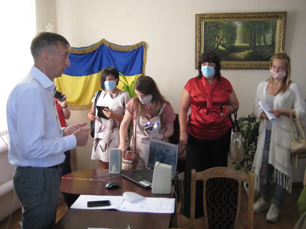 Престур на тему: «Як ідуть реформи на Сумщині», організований Харківським пресклубом для журналістів Дніпропетровської, Донецької, Луганської, Запорізької, Одеської, Полтавської, Сумської, Харківської областей