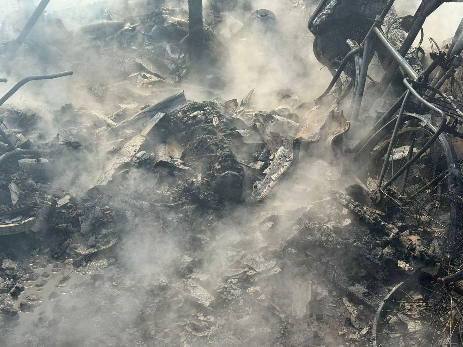 Фото: Харківське районне управління ГУ ДСНС України у Харківській області У Руських Тишках гасили палаючу суху рослинність на порталі Gromada Group