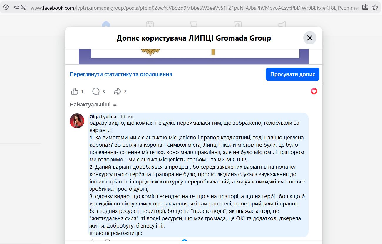 Голосування без обговорення: як конкурс символіки Липецької громади став уроком демократії для влади й жителів - фото 13