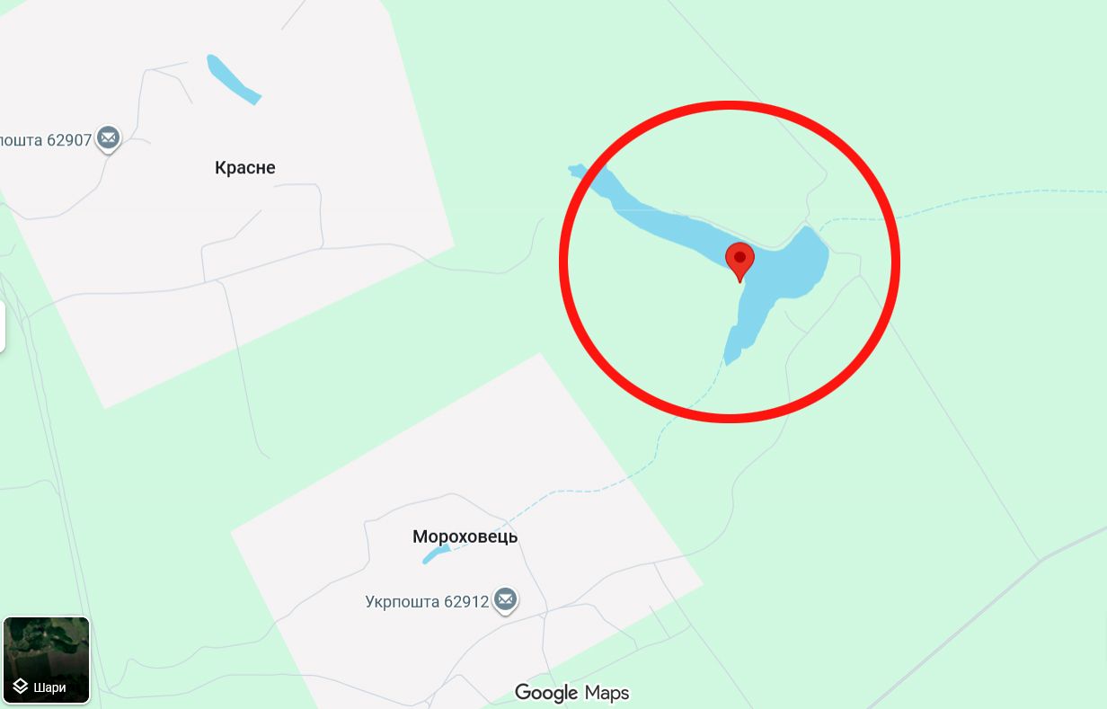 В районі Мороховця: де саме окупантами влаштували смертельні аквапроцедури встановили осінтери на порталі Gromada Group