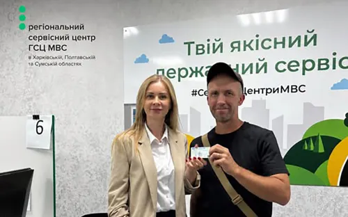 Військовий із Липців, який чотири роки провів у російському полоні, безкоштовно відновив свідоцтво про реєстрацію транспортного засобу на порталі Gromada Group