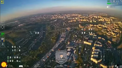 Бєлгород з висоти пташиного лету для наших військових як на долоні: «Гострі картузи» показали панораму російського міста з камери звичайного FPV на порталі Gromada Group