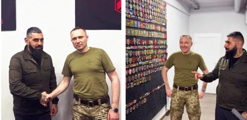 Drapatyi visited an assault regiment fighting in the Kharkiv region. at the Gromada Group Media
