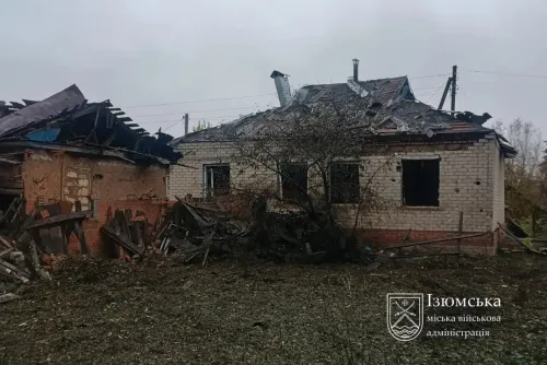Обстріл міста Ізюм ворогом цієї ночі на порталі Gromada Group