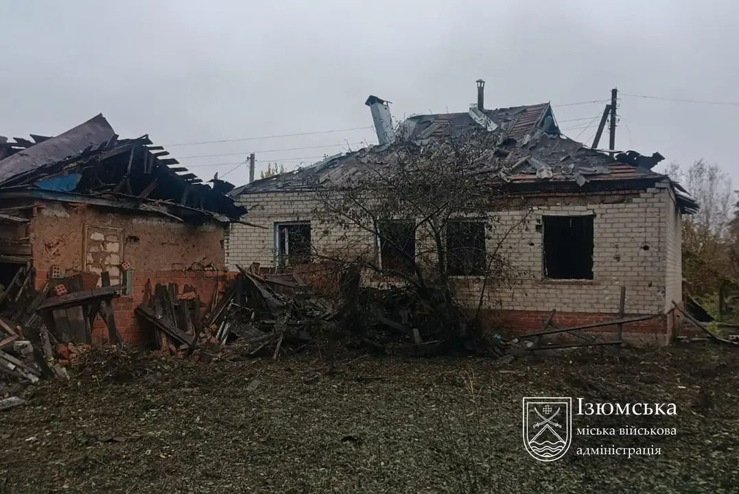 Обстріл міста Ізюм ворогом цієї ночі - фото 1