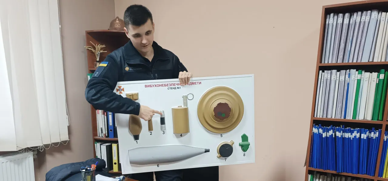 Урок безпеки для нововодолазьких ліцеїстів на порталі Gromada Group
