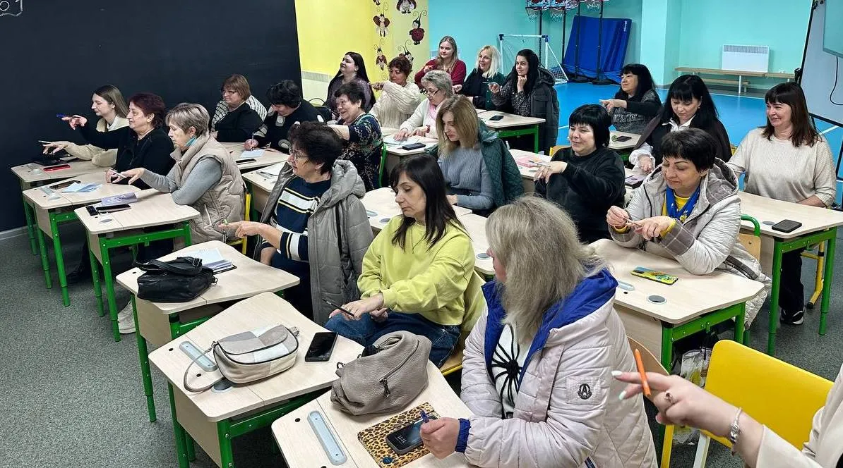 Підвищення кваліфікації для освітян Дергачівської громади відбувалося в Освітньому центрі "Я і моя школа".