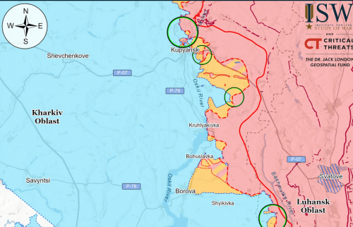 The Institute for the Study of War refutes the enemy's statements about the attack on Shevchenkove and the capture of Borova at the Gromada Group Media