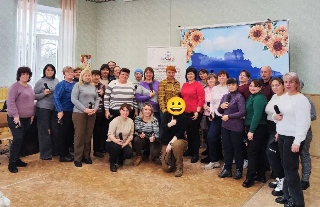 Фото ОСВІТА, МОЛОДЬ ТА СПОРТ КРАСНОКУТЩИНИ Колектив Колонтаївського ліцею пройшов курс «Перша домедична допомога в умовах війни» на порталі Gromada Group