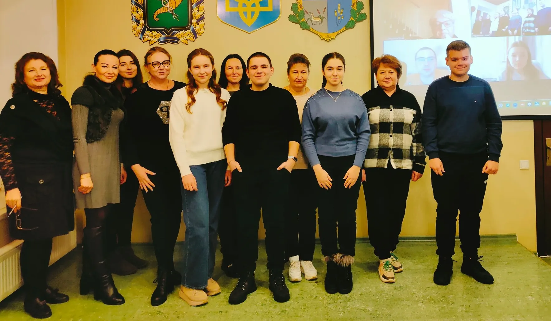 Young “academics” of Dergachiv region defended their research papers in the MAS competition at the Gromada Group Media