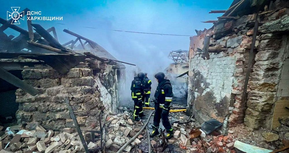 Світлини: ДСНС, ГУНП, Харківська обласна прокуратура Через ворожі обстріли минулої доби на Харківщині постраждали двоє дорослих і двоє дітей на порталі Gromada Group