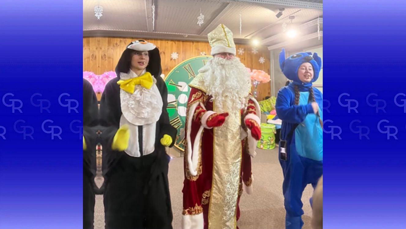 Скриншот з відео Свято до Дня Святого Миколая відбулось у Липецькій громаді на порталі Gromada Group