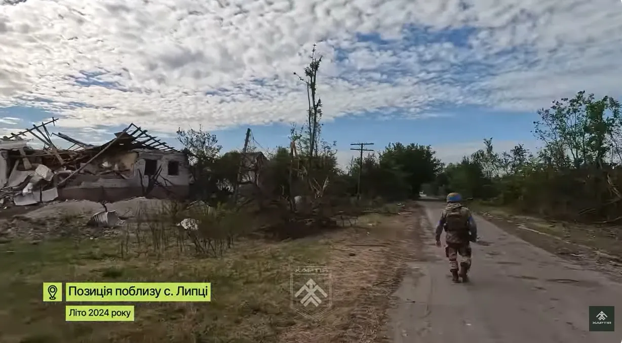 Скриншот з відео На Липецькому відтинку влітку 2024 було гарячіше, ніж у Вовчанську: ворог прагнув захопити панівні висоти, щоб кошмарити Харків на порталі Gromada Group