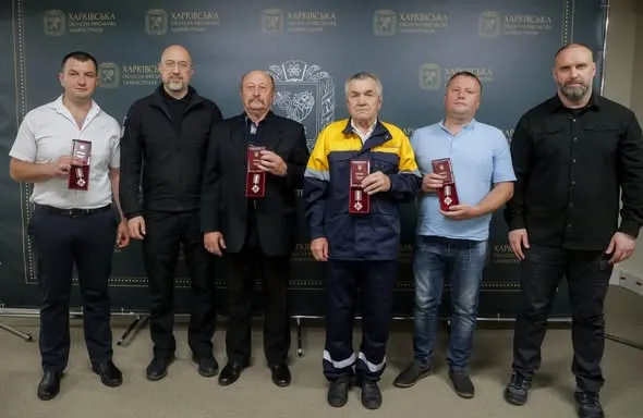 Працівники Харківської філії «Газмережі» отримали ордени «За мужність» ІІІ ступеня від Президента України на порталі Gromada Group