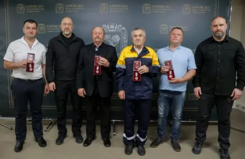 Працівники Харківської філії «Газмережі» отримали ордени «За мужність» ІІІ ступеня від Президента України на порталі Gromada Group