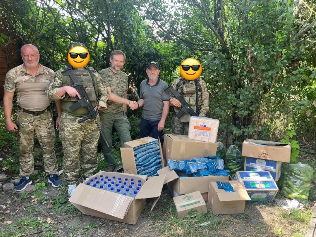 Фото: Валерій Багінський Туди, де гаряче в районі Липців: допомогу військовим доставив Благодійний фонд «Світанок України» на порталі Gromada Group