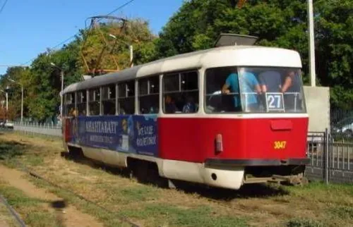 In Kharkiv, a number of trams will change routes on August 18 at the Gromada Group Media